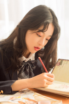 答错一题菊花放一支笔